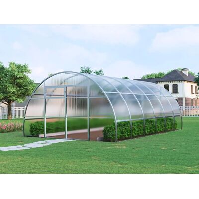 Serra Dancover Strong nova 24m² - Acciaio zincato, Resistente UV Serra Dancover Strong nova 24m² - Acciaio zincato, Resistente UV
