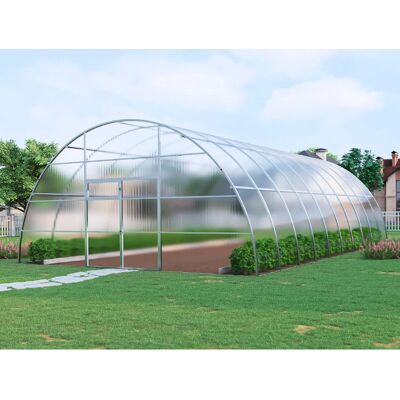 Dancover Strong nova - Verzinktes Stahl-Gewächshaus - 60m² Dancover Strong nova - Verzinktes Stahl-Gewächshaus - 60m²