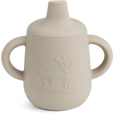 Nuuroo Silikonowy Kubeczek z Pokrywką - 140ml - Od 4 miesięcy Nuuroo Silikonowy Kubeczek z Pokrywką - 140ml - Od 4 miesięcy