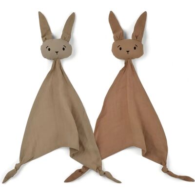 Nuuroo - Ado Hugging Cloth 2-pack - Jasnobrązowy Nuuroo - Ado Hugging Cloth 2-pack - Jasnobrązowy