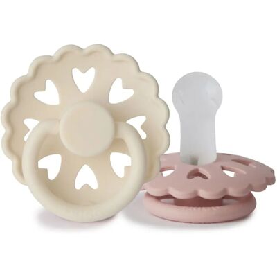 Pack de 2 Sucettes Frigg - Design conte de fées - Publicité Pack de 2 Sucettes Frigg - Design conte de fées - Publicité
