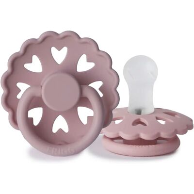 Frigg Pack 2 Sucettes en Silicone Violet/Rose - Sucettes - Publicité Frigg Pack 2 Sucettes en Silicone Violet/Rose - Sucettes - Publicité
