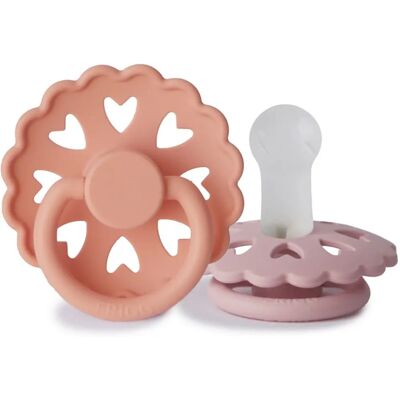 Frigg Pack 2 Sucettes en Silicone Conte de Fées Princesse - Sucette - Publicité Frigg Pack 2 Sucettes en Silicone Conte de Fées Princesse - Sucette - Publicité