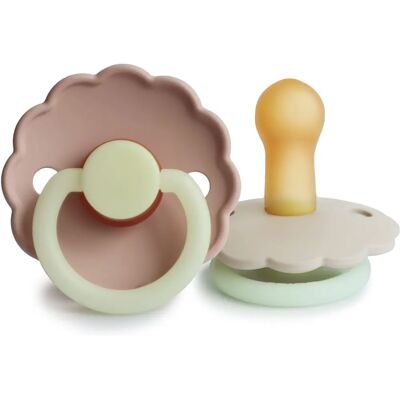 Sucette FRIGG Taille 2:6-18 mois - Blush - Publicité Sucette FRIGG Taille 2:6-18 mois - Blush - Publicité