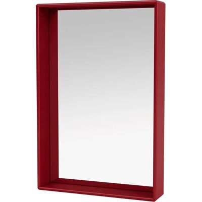 Montana - Specchio murale Cornice Colore - Rosso - Designer Peter J. Lassen Montana - Specchio murale Cornice Colore - Rosso - Designer Peter J. Lassen