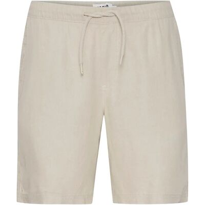 Solid SDAurelius Beige Linned Shorts - Shorts Solid SDAurelius Beige Linned Shorts - Shorts
