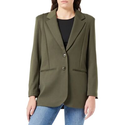 ICHI IHKate Zielony Oversized Marynarka - Żakiet ICHI IHKate Zielony Oversized Marynarka - Żakiet