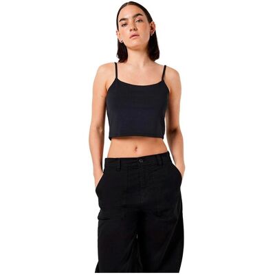 Noisy May Nmteresa Cropped Top - Schwarz - Top Noisy May Nmteresa Cropped Top - Schwarz - Top
