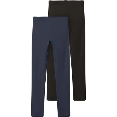 Leggings Name It Vivian 2 Pezzi Blu scuro - Leggings Leggings Name It Vivian 2 Pezzi Blu scuro - Leggings