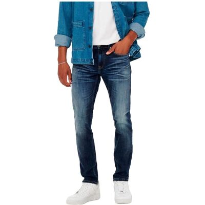 ONLY & SONS Regular Fit Blue Denim Jeans - Jeans ONLY & SONS Regular Fit Blue Denim Jeans - Jeans