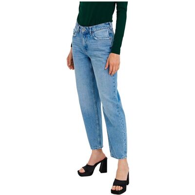 Vero Moda BA3226 Jeans dritti in denim azzurro chiaro - Jeans Vero Moda BA3226 Jeans dritti in denim azzurro chiaro - Jeans