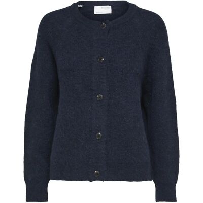 Cardigan court en tricot Slflulu LS sélectionné Noos (16074481) - B Noos (16074481) bleu saphir foncé Cardigan court en tricot Slflulu LS sélectionné Noos (16074481) - B Noos (16074481) bleu saphir foncé