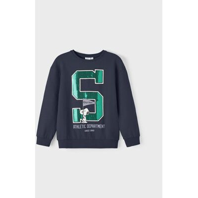 NAME IT - PEANUTS 13210813 - Ciemnoniebieski NAME IT - PEANUTS 13210813 - Ciemnoniebieski