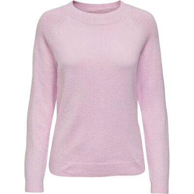 Only Rica Life Strikpullover (15204279) - pastel lavendel Only Rica Life Strikpullover (15204279) - pastel lavendel
