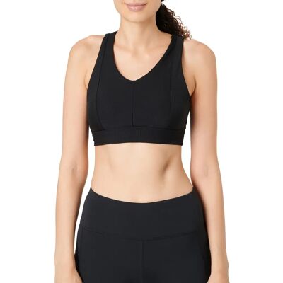 Nike Model X - Racerback Sport-BH - Medium - Zwart Nike Model X - Racerback Sport-BH - Medium - Zwart