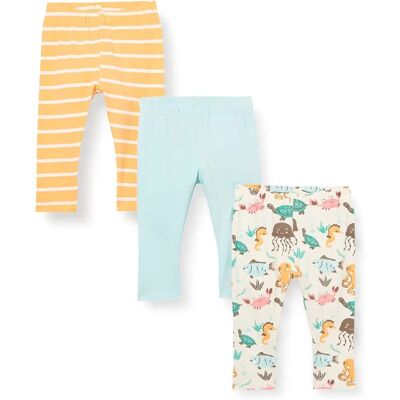 Name It Leggings en coton biologique Whitecap Grey 3-pak Name It Leggings en coton biologique Whitecap Grey 3-pak
