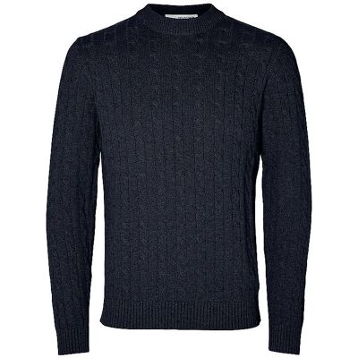 Selected Homme Slhryan Struktur Rundhalsausschnitt Pullover - Pullover Selected Homme Slhryan Struktur Rundhalsausschnitt Pullover - Pullover