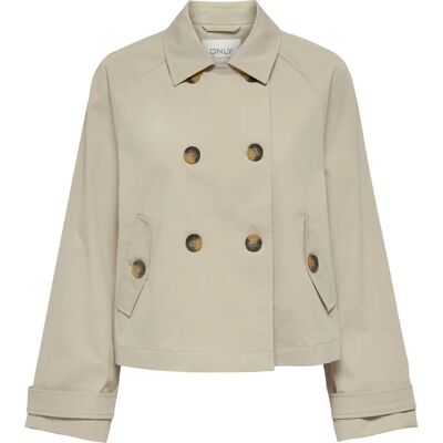 Only April Korte Trenchcoat (15274982) - oxford tan Only April Korte Trenchcoat (15274982) - oxford tan