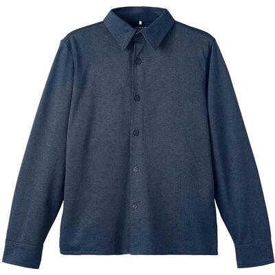 Name It Sargasso Sea Bleu Manches Longues - Chemise Name It Sargasso Sea Bleu Manches Longues - Chemise