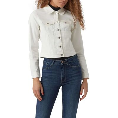 Vero Moda VMLUNA LS SLIM DNM JACKET MIX GA NOOS (10279492) - cloud dancer Vero Moda VMLUNA LS SLIM DNM JACKET MIX GA NOOS (10279492) - cloud dancer