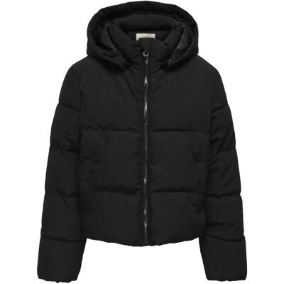 Kogdolly Korte Pufferjas - Kinderen, Zwart, Maat 122 Kogdolly Korte Pufferjas - Kinderen, Zwart, Maat 122