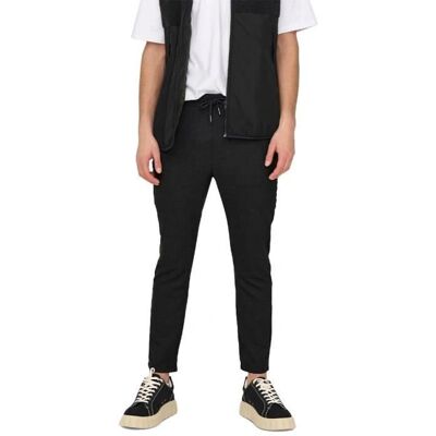 ONLY & SONS Linus Dunkelgraue Hosen - Kleidung ONLY & SONS Linus Dunkelgraue Hosen - Kleidung