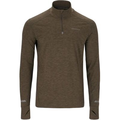 Endurance Herren Tune Melange Midlayer - Sportlich Braun - Midlayer Endurance Herren Tune Melange Midlayer - Sportlich Braun - Midlayer