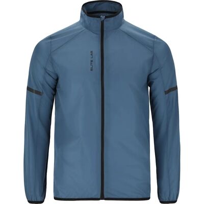ELITE LAB - Jago - blauw-grijs - 100% Polyester - running jacket ELITE LAB - Jago - blauw-grijs - 100% Polyester - running jacket