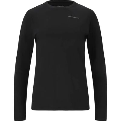 T-shirt à manches longues noir Almati Endurance pour hommes T-shirt à manches longues noir Almati Endurance pour hommes