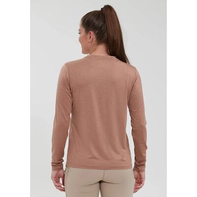 T-shirt manica lunga Maje Melange di Endurance - Donna T-shirt manica lunga Maje Melange di Endurance - Donna