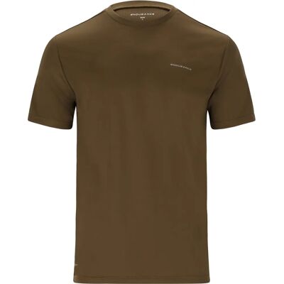 T-Shirt Vernon Endurance Marrone Asciugatura Rapida - Sport & Casual T-Shirt Vernon Endurance Marrone Asciugatura Rapida - Sport & Casual