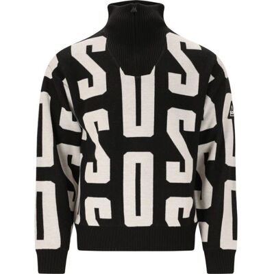 SOS Verbier Unisex Woll-Polyacryl Pullover - Lässiger Winterpulli SOS Verbier Unisex Woll-Polyacryl Pullover - Lässiger Winterpulli