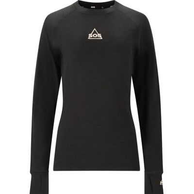 T-shirt fonctionnel SOS Nuuk - Sportif, Noir, XS - Publicité T-shirt fonctionnel SOS Nuuk - Sportif, Noir, XS - Publicité