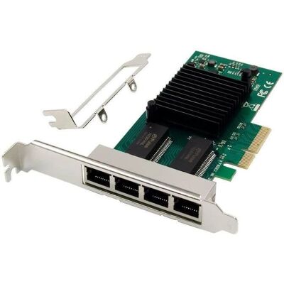 Microconnect - MC-PCIEX4-I350-T4-1GBE - PCIe X4 - Network Card Microconnect - MC-PCIEX4-I350-T4-1GBE - PCIe X4 - Network Card