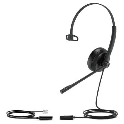 Yealink YHS34 Mono Casque - Bandeau pour bureau/call center - Publicité Yealink YHS34 Mono Casque - Bandeau pour bureau/call center - Publicité