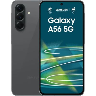 Samsung - A56 5G - Graphit - 8 GB RAM - Mobiltelefon Samsung - A56 5G - Graphit - 8 GB RAM - Mobiltelefon