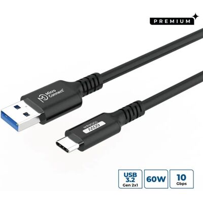 Câble USB Microconnect - 0,15m 10Gbps 60W USB 3.2 Gen 2 - Câble USB Câble USB Microconnect - 0,15m 10Gbps 60W USB 3.2 Gen 2 - Câble USB