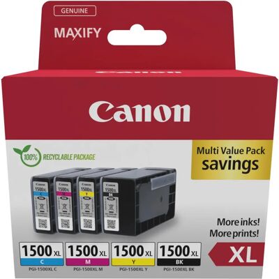 Cartucho de tinta Canon 9182B010 - Pack de 4 - Alto rendimiento - Multicolor Cartucho de tinta Canon 9182B010 - Pack de 4 - Alto rendimiento - Multicolor