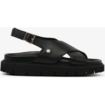 Copenhagen Shoes Summertime - Krysset lærrem - Anatomisk lærinnleggsåle - Svart - Sandaler Copenhagen Shoes Summertime - Krysset lærrem - Anatomisk lærinnleggsåle - Svart - Sandaler