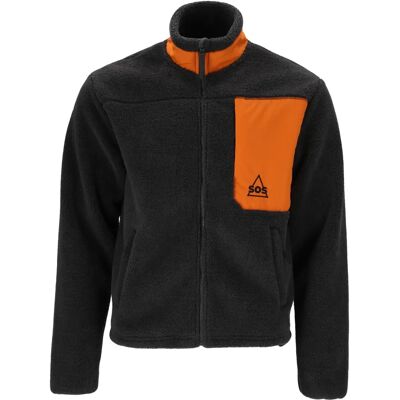 Veste polaire homme SOS La Grave - Vêtements de sport - Publicité Veste polaire homme SOS La Grave - Vêtements de sport - Publicité