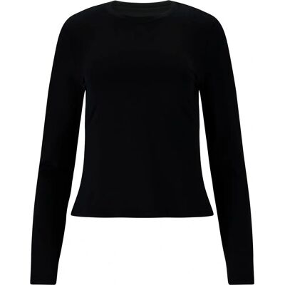 Athlecia Almi Long Sleeve T-Shirt - Sporty, Black, Size 44 Athlecia Almi Long Sleeve T-Shirt - Sporty, Black, Size 44