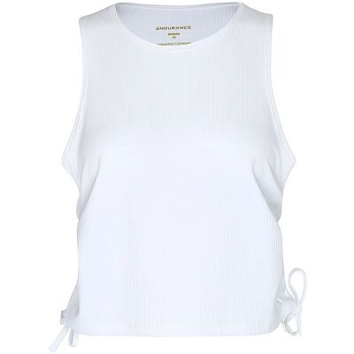 ENDURANCE - Irislie - White - Crop-Look - Tank top ENDURANCE - Irislie - White - Crop-Look - Tank top