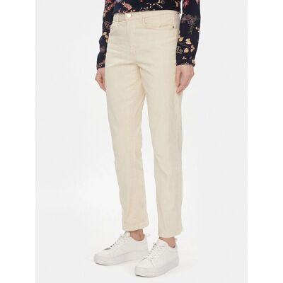 VILA Alice Jo Col Jean Coupe Droite Beige 34 / 30 Femme - Jean VILA Alice Jo Col Jean Coupe Droite Beige 34 / 30 Femme - Jean