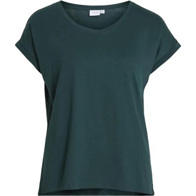 Vila - TopviDreamers New Pure T-shirt - Bleu - 38 Femmes - T-shirt Vila - TopviDreamers New Pure T-shirt - Bleu - 38 Femmes - T-shirt
