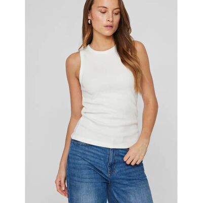 Vila - Top viSola S/L - Hvid - Tanktop Vila - Top viSola S/L - Hvid - Tanktop