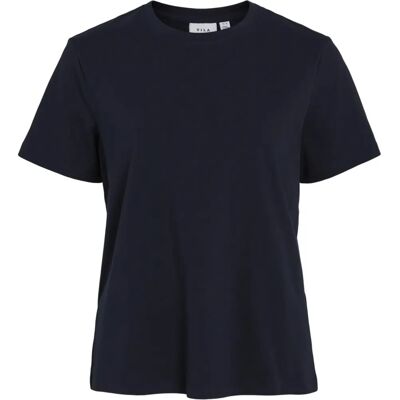 Vila - T-skjorte viNora S/s - Blå - T-shirt Vila - T-skjorte viNora S/s - Blå - T-shirt