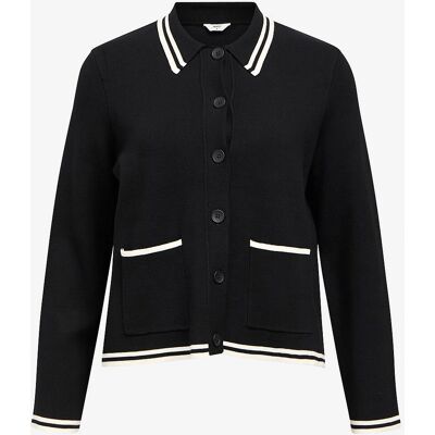 Object - Cardigan objRyder L/S RE - Sort 36 Object - Cardigan objRyder L/S RE - Sort 36