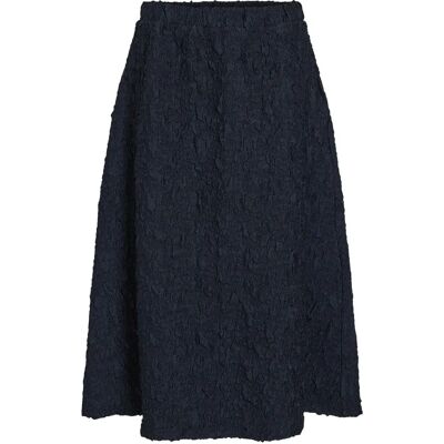 Vila - viSophia HW Volume Midi Skirt - Blå - 44 - Skirt Vila - viSophia HW Volume Midi Skirt - Blå - 44 - Skirt