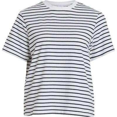 Vila - T-skjorte viNora S/S YD T-shirt - Svart 36 - T-shirt Vila - T-skjorte viNora S/S YD T-shirt - Svart 36 - T-shirt