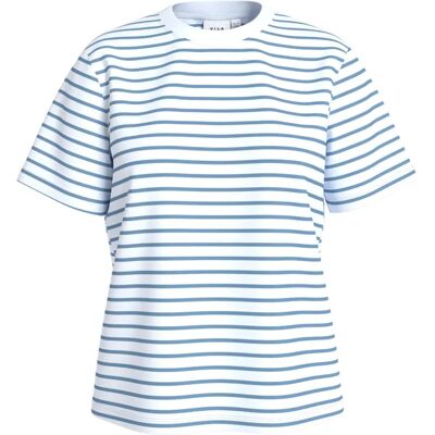 Vila - T-shirt viNora - Bleu - S - T-shirt Vila - T-shirt viNora - Bleu - S - T-shirt